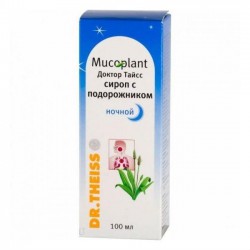 Доктор Тайсс сироп с подорожником от кашля, сироп 100 мл №1 ночной