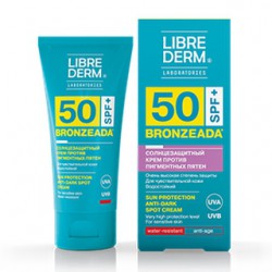 Крем солнцезащитный Librederm БРОНЗИАДА против пигментных пятен SPF 50 50 мл