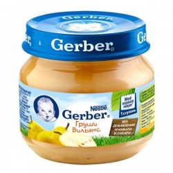 Пюре Gerber груша Виллиам с 4 мес 80 г
