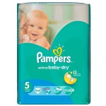 Подгузники, Pampers (Памперс) 11-25 кг р. 5 №44 актив беби джуниор