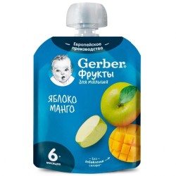 Пюре Gerber яблоко манго 90 г